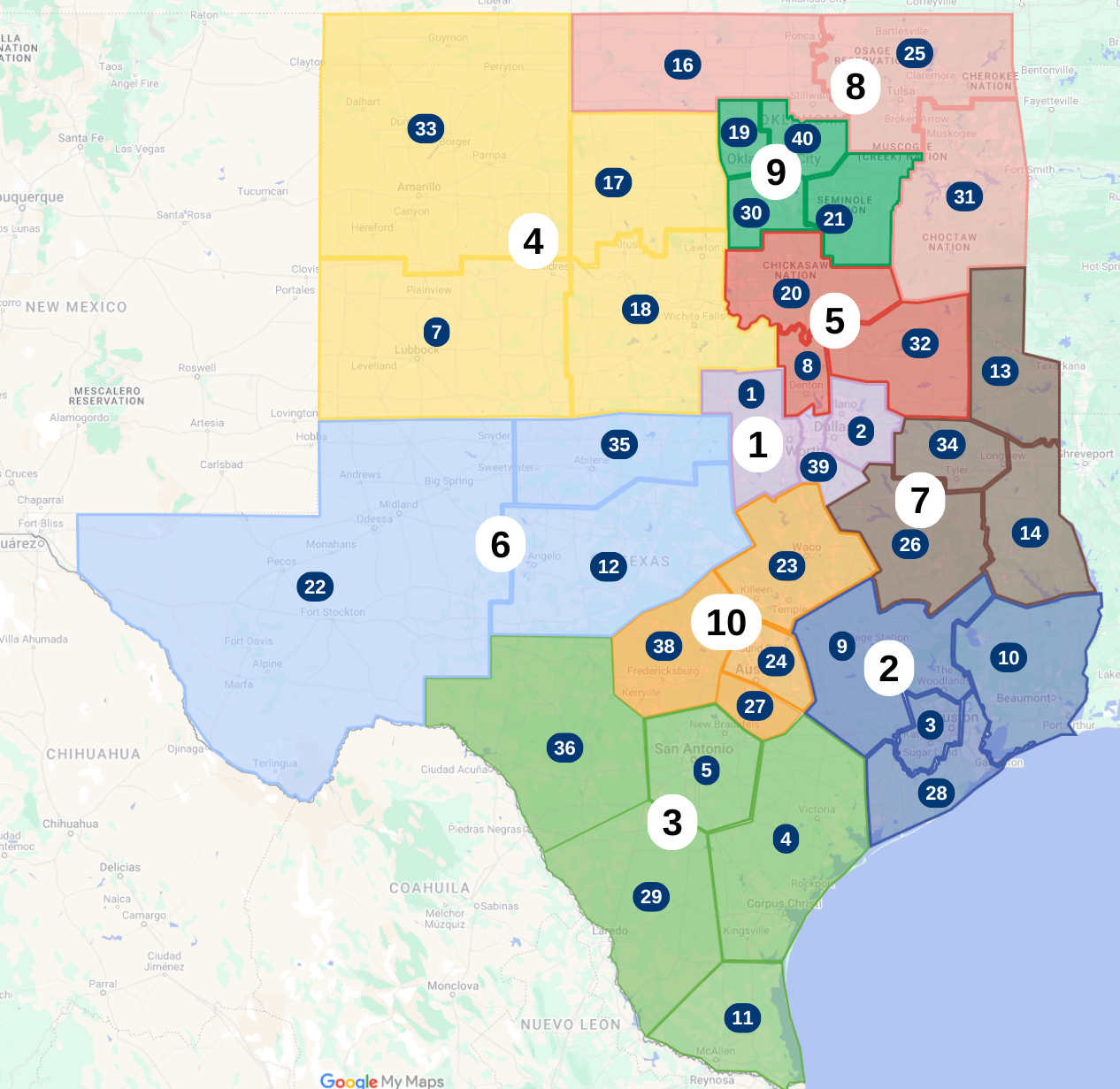 District Map - October 2025 District Map - October 2025